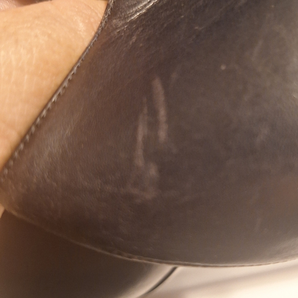 Bottega Veneta  Navy/Black Leather Strappy Heels. Size 8 B - Picture 12 of 13